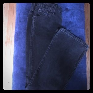 Boot Cut Stretch Levis Size 7 Jr